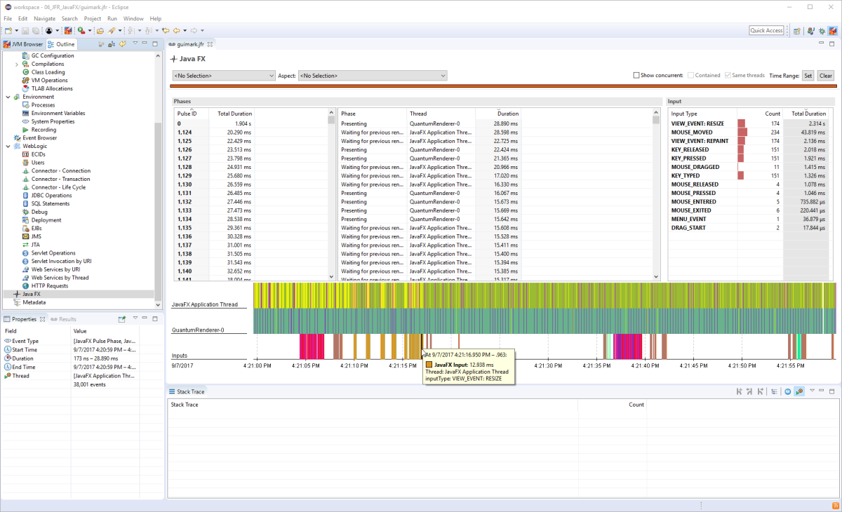 eclipse jmc jfr javafx